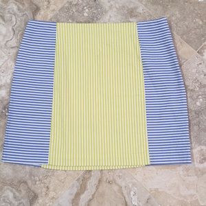 Vineyard Vines Seersucker Skirt Sz 8 NWOT